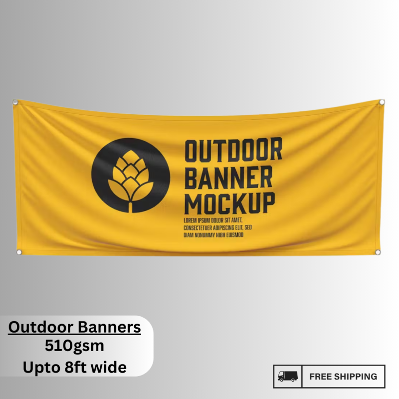 PVC Banners Outdoor - 510GSM