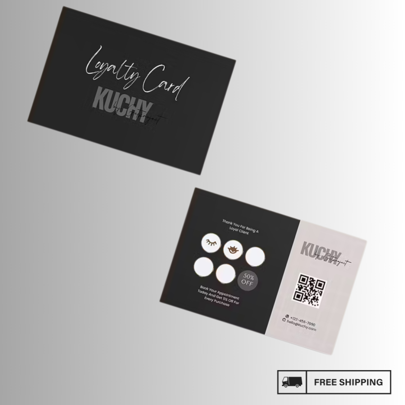 Loyalty Card - 450gsm Silk